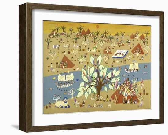 Land of the Pharoahs-David Sheskin-Framed Giclee Print