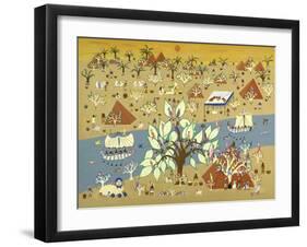 Land of the Pharoahs-David Sheskin-Framed Giclee Print