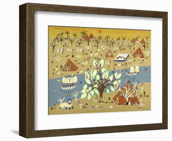 Land of the Pharoahs-David Sheskin-Framed Giclee Print