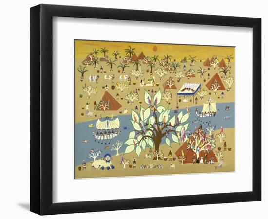 Land of the Pharoahs-David Sheskin-Framed Giclee Print