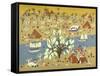 Land of the Pharoahs-David Sheskin-Framed Stretched Canvas