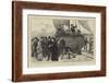 Land Once More!, a Study at the Sea-Side-Charles Green-Framed Giclee Print