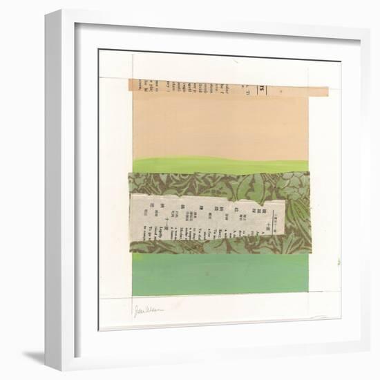 Land Patterns 1-Jan Weiss-Framed Art Print