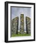 Land Raiders Monument Near Coll and Gress, Isle of Lewis, Scotland-Martin Zwick-Framed Photographic Print