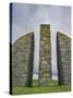 Land Raiders Monument Near Coll and Gress, Isle of Lewis, Scotland-Martin Zwick-Stretched Canvas