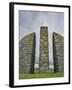 Land Raiders Monument Near Coll and Gress, Isle of Lewis, Scotland-Martin Zwick-Framed Photographic Print