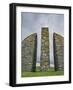 Land Raiders Monument Near Coll and Gress, Isle of Lewis, Scotland-Martin Zwick-Framed Photographic Print