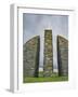 Land Raiders Monument Near Coll and Gress, Isle of Lewis, Scotland-Martin Zwick-Framed Photographic Print