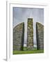 Land Raiders Monument Near Coll and Gress, Isle of Lewis, Scotland-Martin Zwick-Framed Photographic Print