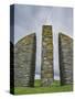 Land Raiders Monument Near Coll and Gress, Isle of Lewis, Scotland-Martin Zwick-Stretched Canvas
