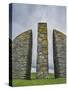 Land Raiders Monument Near Coll and Gress, Isle of Lewis, Scotland-Martin Zwick-Stretched Canvas