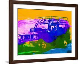 Land Rover Defender-NaxArt-Framed Art Print