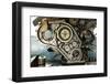 Land Rover Engine in Garage, Zambia-Paul Souders-Framed Photographic Print