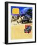 Land-Rovers-Wilf Hardy-Framed Giclee Print