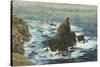 Land's End, 1872 (Oil on Board)-John Brett-Stretched Canvas