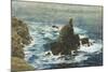 Land's End, 1872 (Oil on Board)-John Brett-Mounted Giclee Print