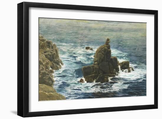 Land's End, 1872 (Oil on Board)-John Brett-Framed Giclee Print