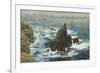 Land's End, 1872 (Oil on Board)-John Brett-Framed Giclee Print