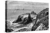 Land's End, Cornwall, 19th Century-Weber-Stretched Canvas