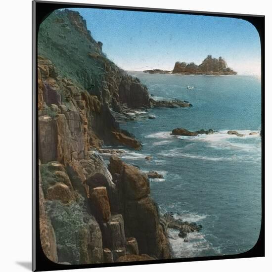 Land's End, Cornwall, Late 19th or Early 20th Century-null-Mounted Giclee Print