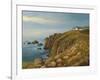 Land'S End In Cornwall-kirilstanchev-Framed Art Print