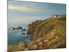 Land'S End In Cornwall-kirilstanchev-Mounted Art Print