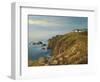 Land'S End In Cornwall-kirilstanchev-Framed Art Print