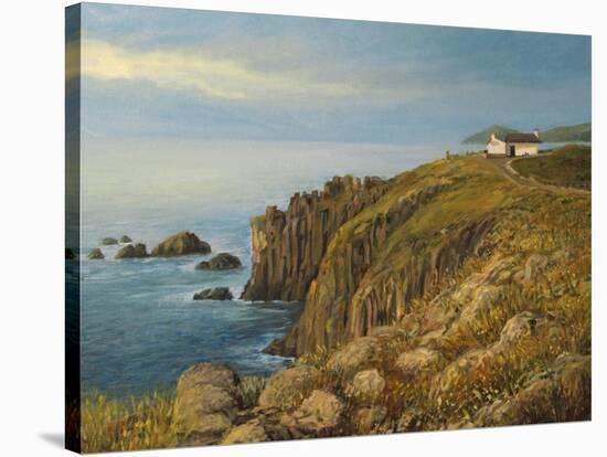 Land'S End In Cornwall-kirilstanchev-Stretched Canvas