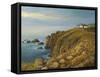 Land'S End In Cornwall-kirilstanchev-Framed Stretched Canvas