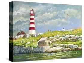 Land's End Light-Bill Bell-Stretched Canvas