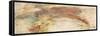 Land, Water, Sky Panel 2-Gabriela Villarreal-Framed Stretched Canvas