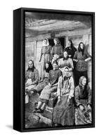 Land-Working Women, East Prussia, 1922-Georg Haeckel-Framed Stretched Canvas