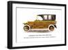 Landaulet with Hood over Front Seat-null-Framed Art Print