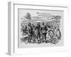 Landed on a Small Island Inhabited by Myriads of Penguins, C1918-null-Framed Giclee Print