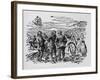 Landed on a Small Island Inhabited by Myriads of Penguins, C1918-null-Framed Giclee Print