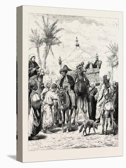 Landed Proprietor Returning from a Pilgrimage. Egypt, 1879-null-Stretched Canvas