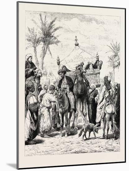 Landed Proprietor Returning from a Pilgrimage. Egypt, 1879-null-Mounted Giclee Print