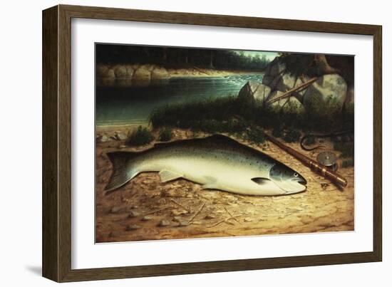 Landed-Walter Brackett-Framed Giclee Print