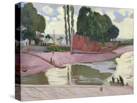 Landerneau River, 1924-Maurice Denis-Stretched Canvas