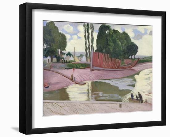 Landerneau River, 1924-Maurice Denis-Framed Giclee Print