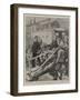 Landing a Wounded and Captured Boer General at Cape Town-Frederic De Haenen-Framed Giclee Print