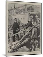 Landing a Wounded and Captured Boer General at Cape Town-Frederic De Haenen-Mounted Giclee Print