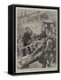 Landing a Wounded and Captured Boer General at Cape Town-Frederic De Haenen-Framed Stretched Canvas