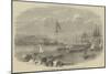 Landing, at the Dockyard Bander, of the Remains of Lord Frederick Fitzclarence, at Bombay-null-Mounted Giclee Print