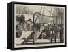 Landing Cotton at Liverpool-Arthur Boyd Houghton-Framed Stretched Canvas