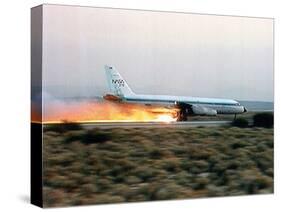 Landing Gear on Fire-Tim Miller-Stretched Canvas