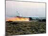 Landing Gear on Fire-Tim Miller-Mounted Photographic Print