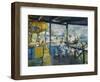 Landing of Boats in Garzuf, 1914-Konstantin A. Korovin-Framed Giclee Print