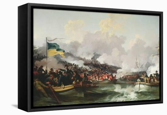 Landing of British Troops at Aboukir, 8 March 1801, 1802-Philip James De Loutherbourg-Framed Stretched Canvas
