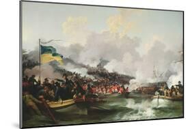 Landing of British Troops at Aboukir, 8 March 1801, 1802-Philip James De Loutherbourg-Mounted Giclee Print